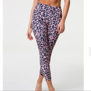 Onzie High Basic Midi Rose Leopard